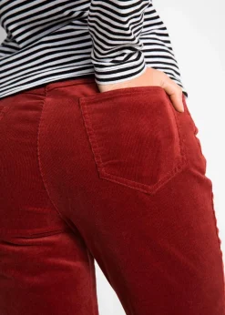 Damen bonprix Hosen|Bekleidung·Kleider|Stretch-Cordhose, Straight