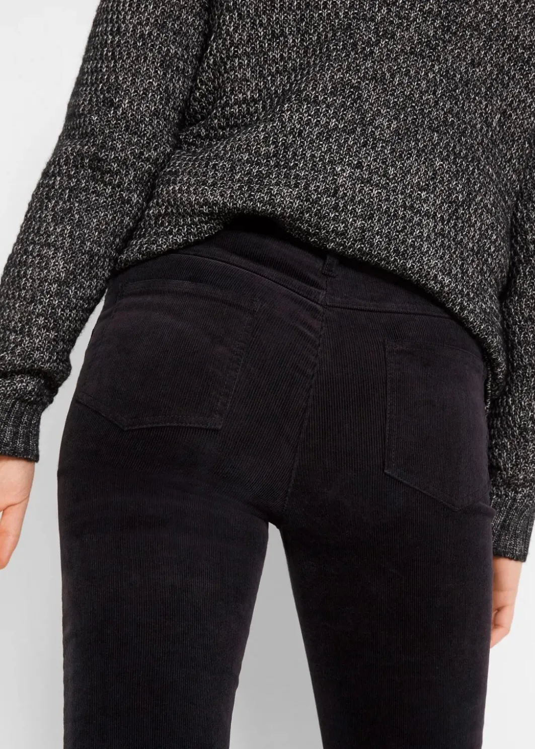Damen bonprix Bekleidung·Kleider|Hosen|Stretch-Cordhose, Straight