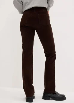 New Stretch-Cordhose, Straight Damen Hosen|Bekleidung·Kleider
