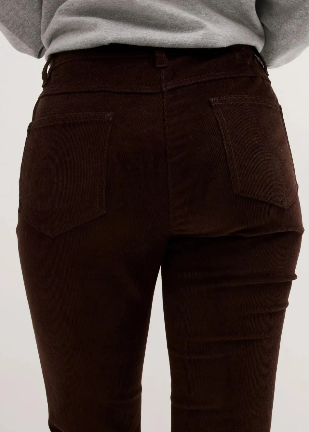 New Stretch-Cordhose, Straight Damen Hosen|Bekleidung·Kleider
