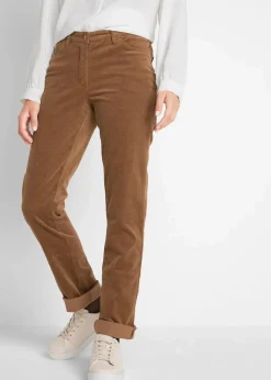 Damen bonprix Hosen|Bekleidung·Kleider|Stretch-Cordhose, Straight