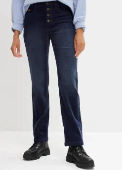 Hot Stretch-Cordhose, Wide Damen Bekleidung·Kleider