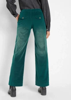 Sale Stretch-Cordhose, Wide Damen Hosen|Bekleidung·Kleider