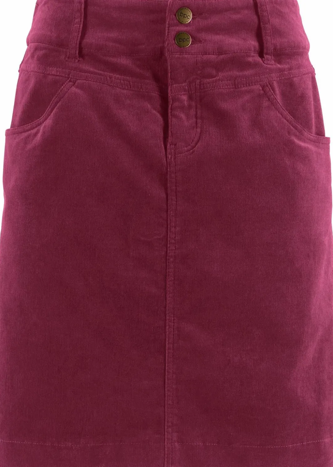 Outlet Stretch-Cordrock Damen Röcke|Bekleidung·Sportbekleidung