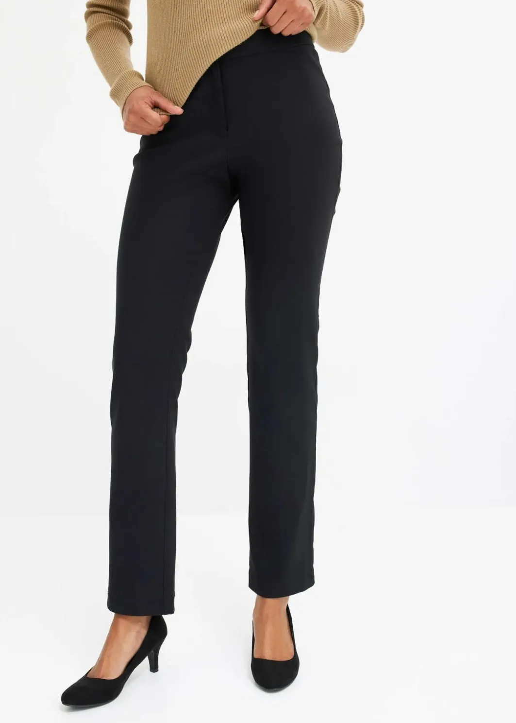 Damen bonprix Hosen|Kurzgrößen|Stretch-Hose