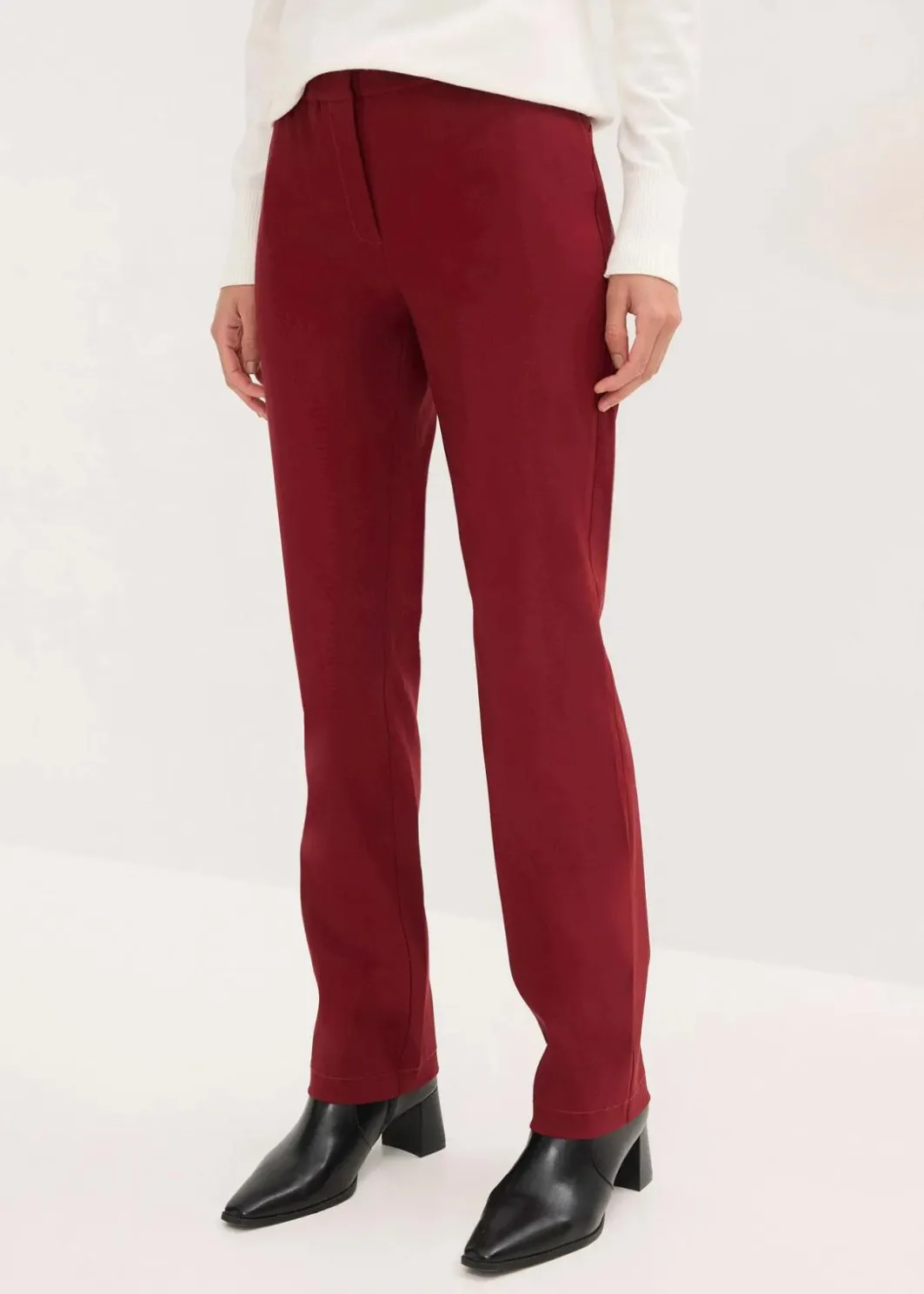 Damen bonprix Hosen|Kurzgrößen|Stretch-Hose