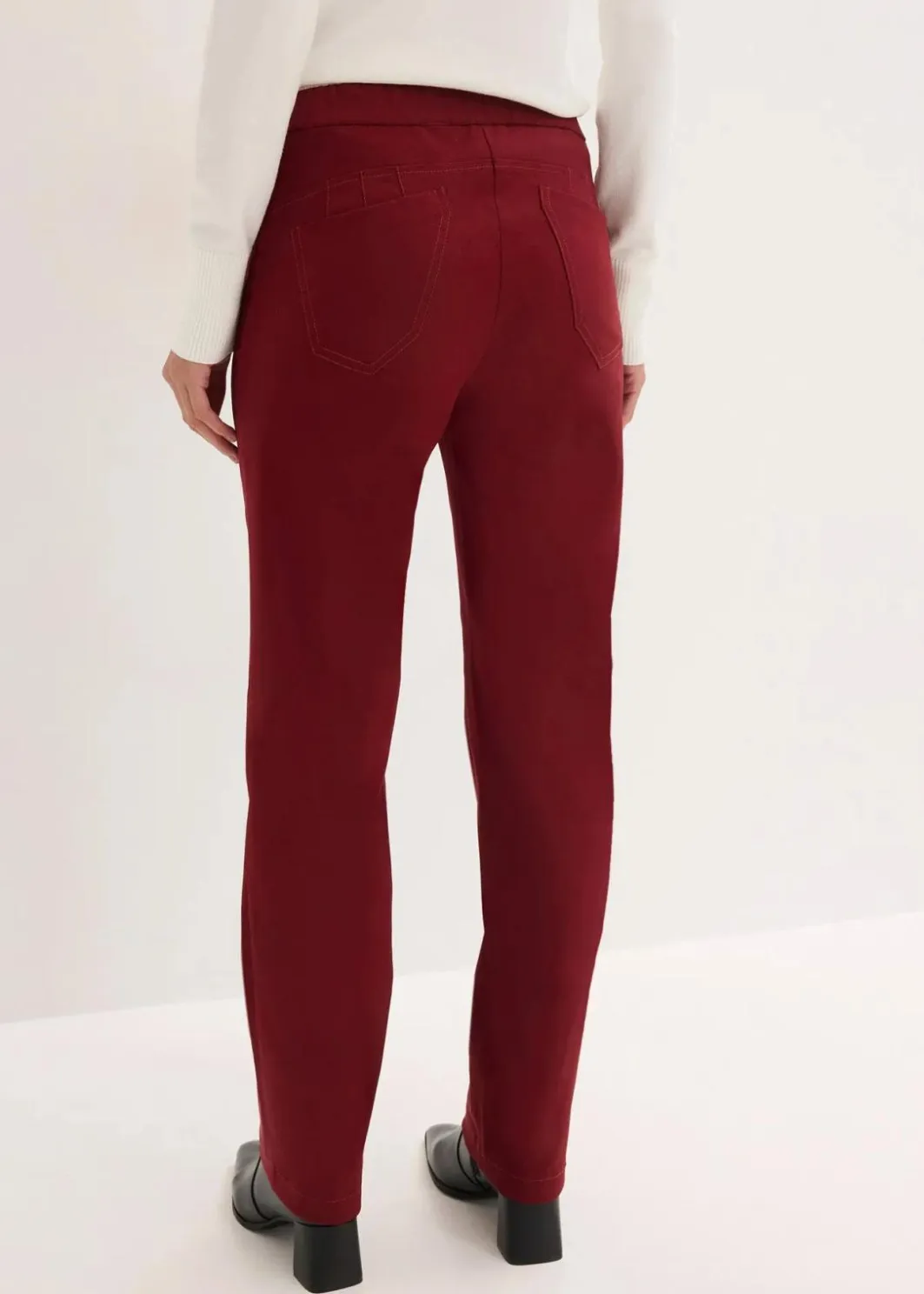 Damen bonprix Hosen|Kurzgrößen|Stretch-Hose