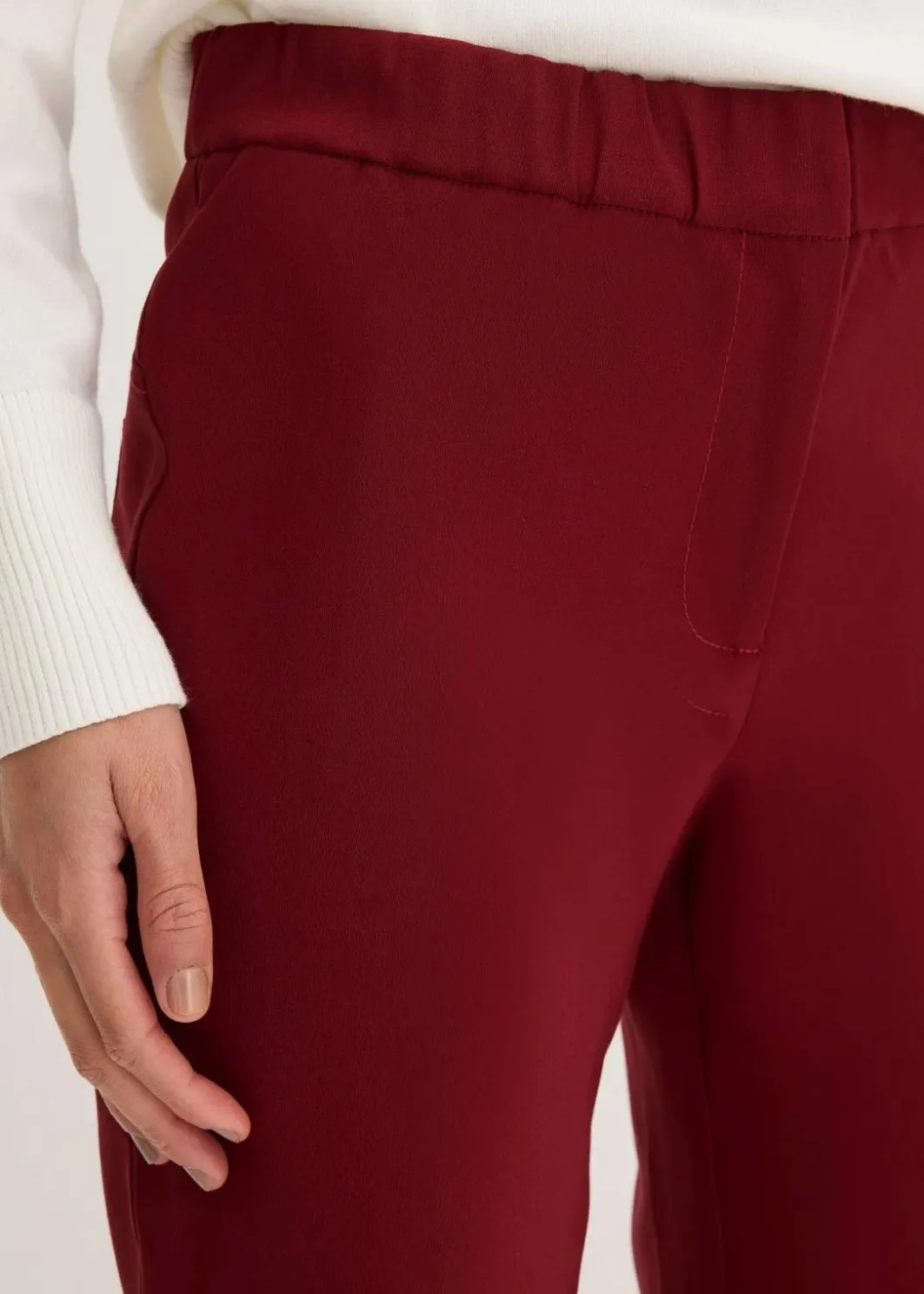 Damen bonprix Hosen|Kurzgrößen|Stretch-Hose
