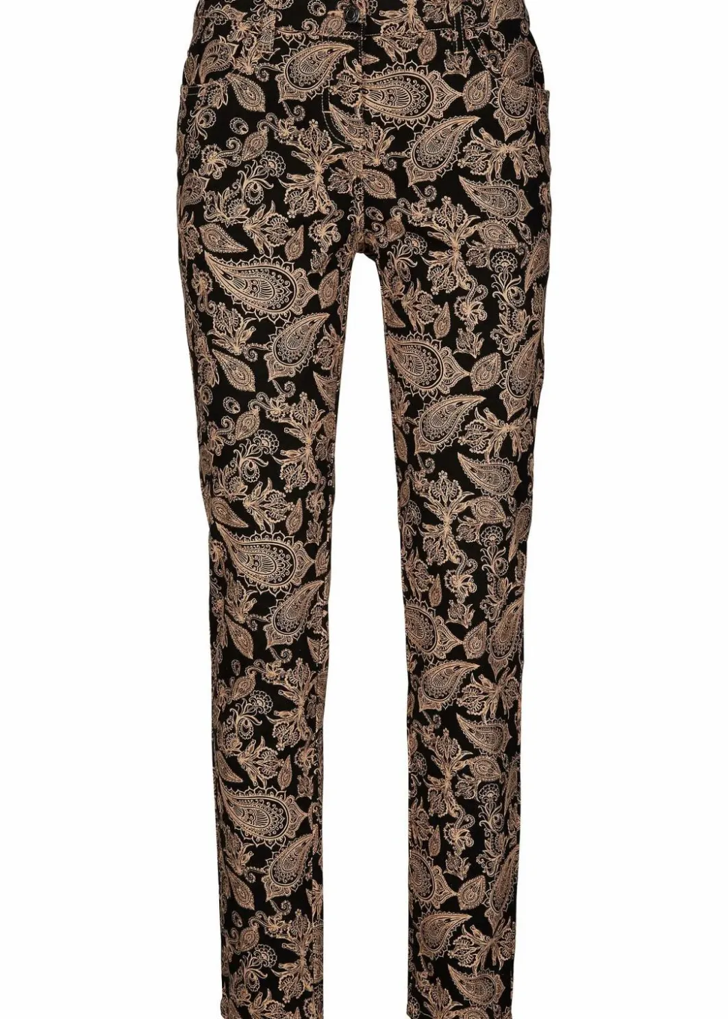 Damen bonprix Bekleidung·Kleider|Hosen|Stretch-Hose bedruckt