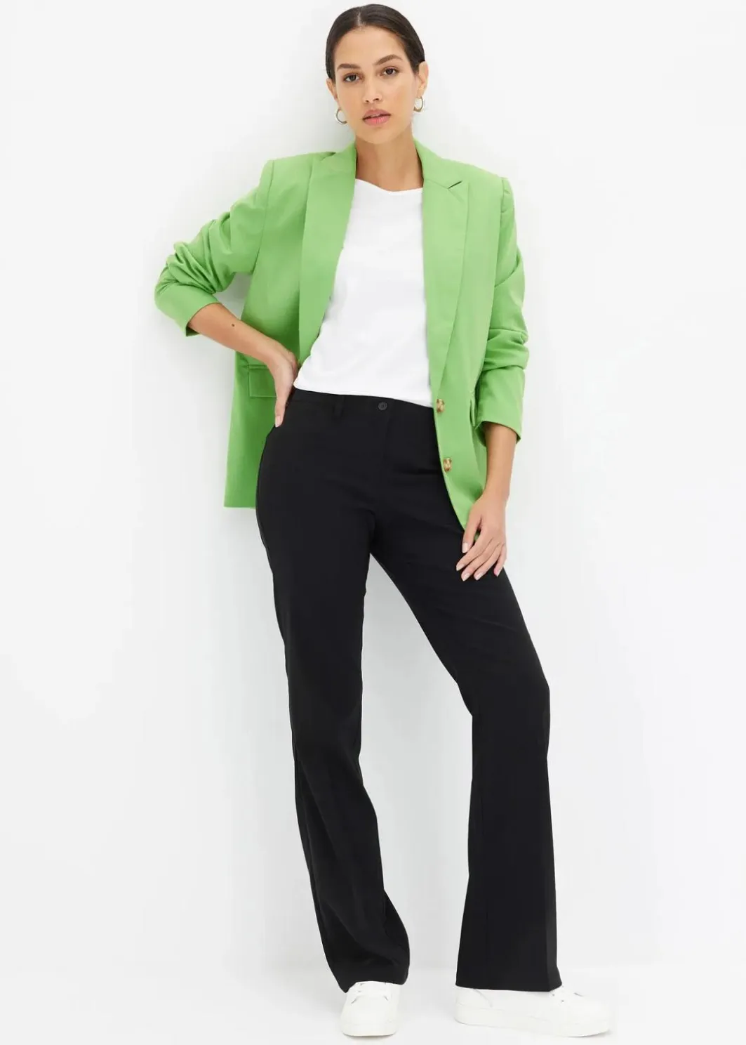 Damen bonprix Bekleidung·Kleider|Hosen|Stretch-Hose, Bootcut