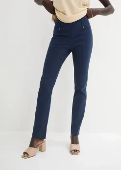 Damen bonprix Hosen|Kurzgrößen|Stretchhose in Schlupfform