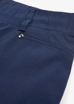 Damen bonprix Hosen|Kurzgrößen|Stretchhose in Schlupfform