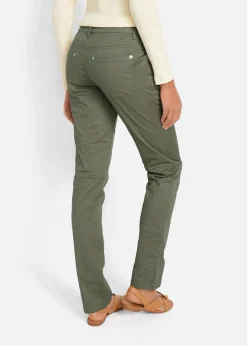 Best Stretch-Hose mit Crash-Effekt Damen Hosen|Kurzgrößen