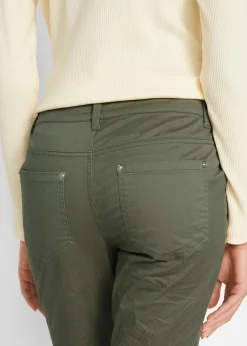 Best Stretch-Hose mit Crash-Effekt Damen Hosen|Kurzgrößen