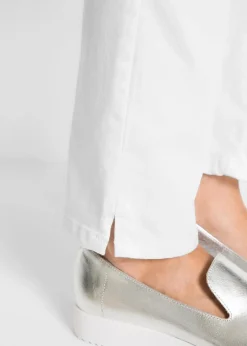 Hot Stretchhose mit geradem Bein, Mid Waist Damen Hosen|Bekleidung·Kleider