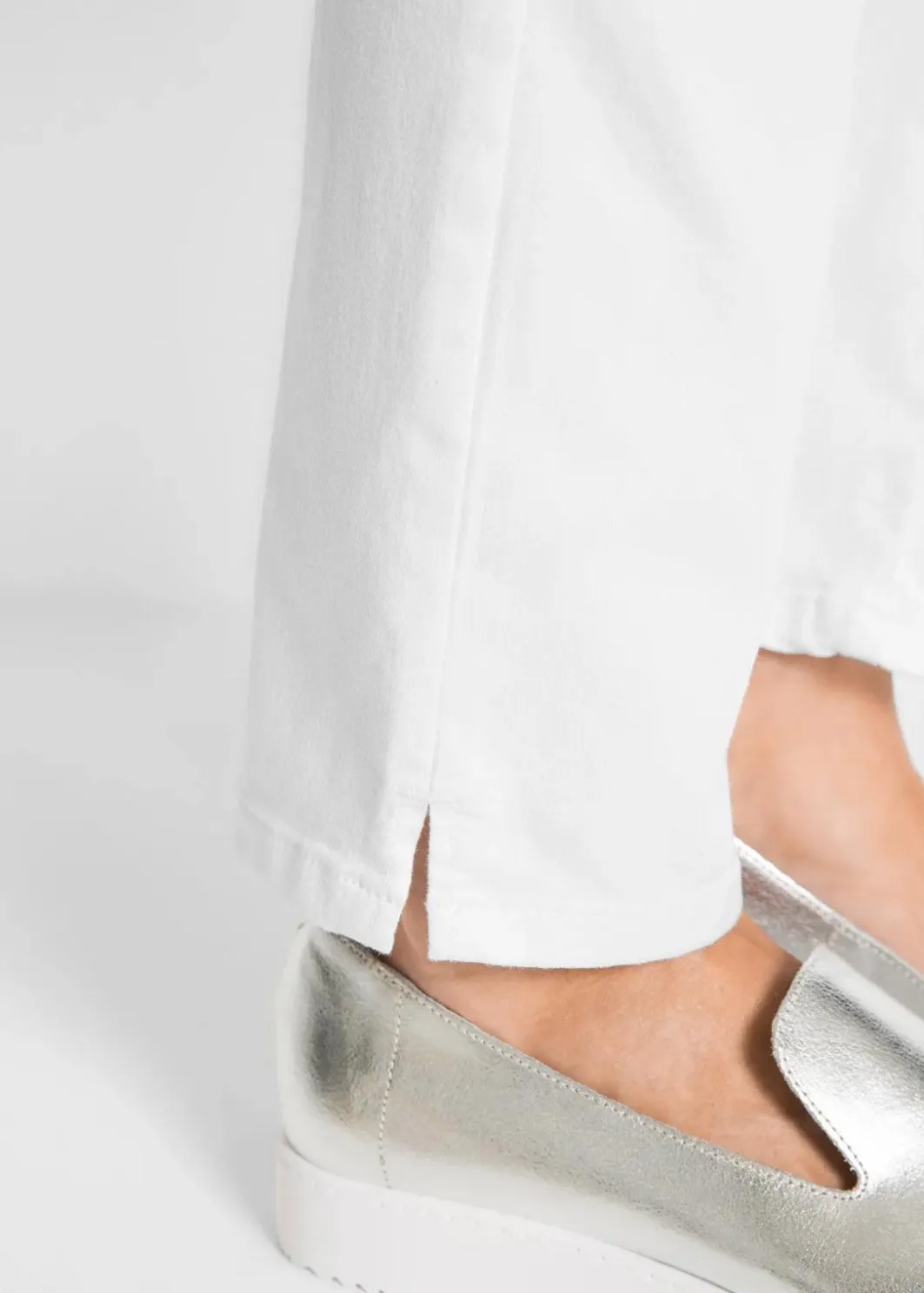 Hot Stretchhose mit geradem Bein, Mid Waist Damen Hosen|Bekleidung·Kleider