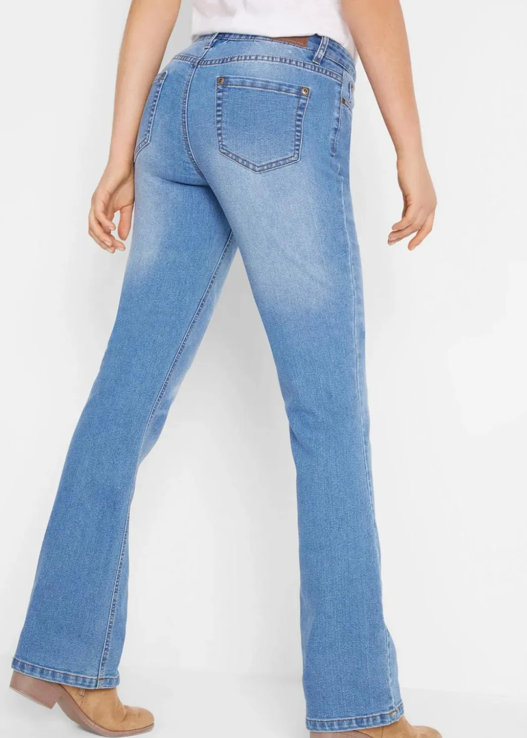 Damen bonprix Bekleidung·Shirts & Tops|Jeans|Stretch-Jeans BOOTCUT