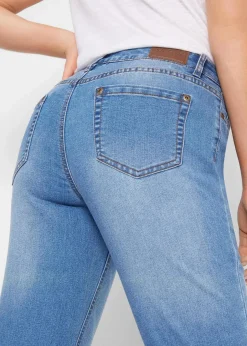 Damen bonprix Bekleidung·Shirts & Tops|Jeans|Stretch-Jeans BOOTCUT