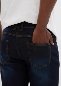 Herren bonprix Große Größen|Shorts|Stretch-Jeans-Bermuda, Regular Fit