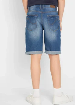 Clearance Stretchjeans-Bermuda, Slim Fit Kinder Jungen 9-16 Jahre·Shorts|Jungen 9-16 Jahre·Jeans