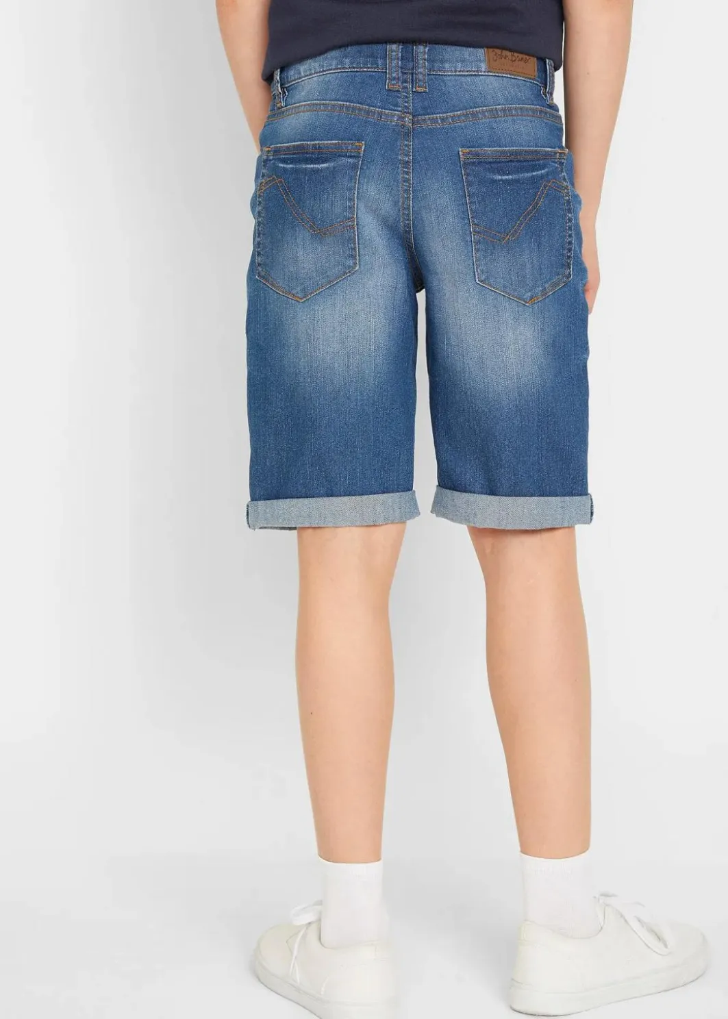 Clearance Stretchjeans-Bermuda, Slim Fit Kinder Jungen 9-16 Jahre·Shorts|Jungen 9-16 Jahre·Jeans