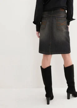 Damen bonprix Bekleidung·Sportbekleidung|Röcke|Stretch-Jeansrock