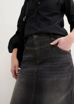 Damen bonprix Bekleidung·Sportbekleidung|Röcke|Stretch-Jeansrock