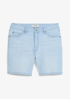 Sale Stretch-Jeans-Shorts, Loose Fit extra weit Herren Jeans|Shorts