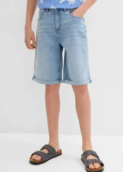 Discount Stretch-Jeans-Shorts, Loose Fit Kinder Jungen 9-16 Jahre·Shorts|Jungen 9-16 Jahre·Jeans