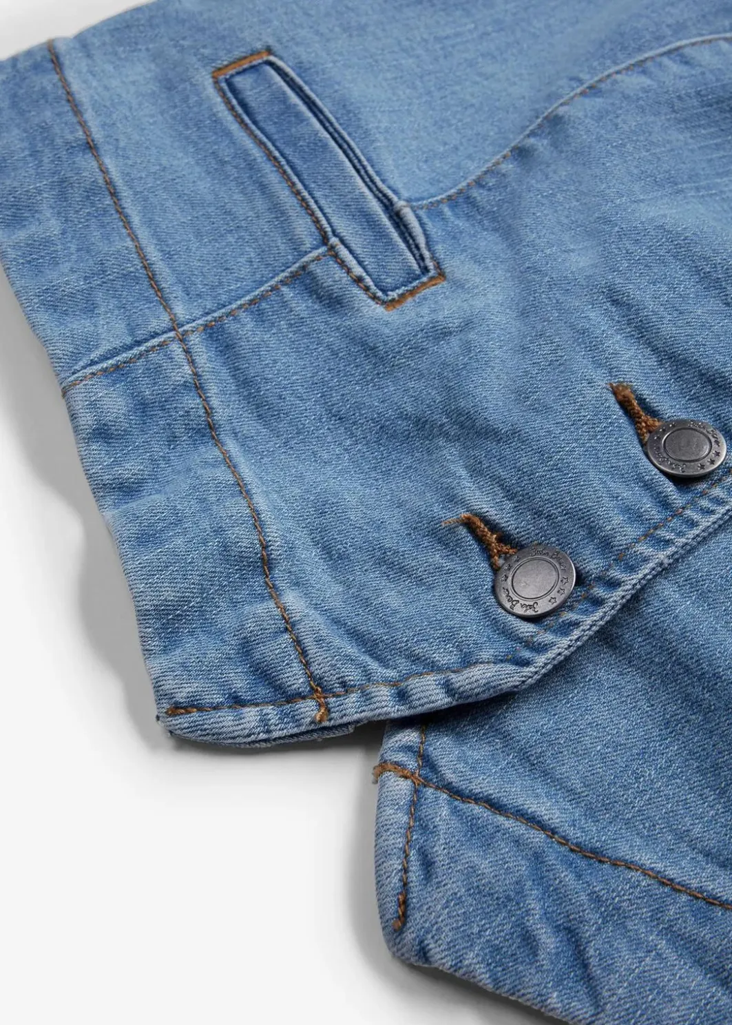 Damen bonprix Jacken & Mäntel|Bekleidung·Hosen|Stretch-Jeansweste