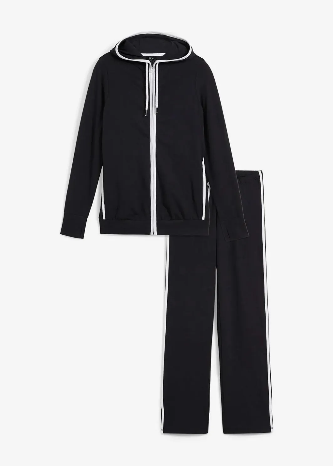 Hot Stretch-Jogginganzug aus Baumwolle (2-tlg.Set) Damen Hosen|Sweat
