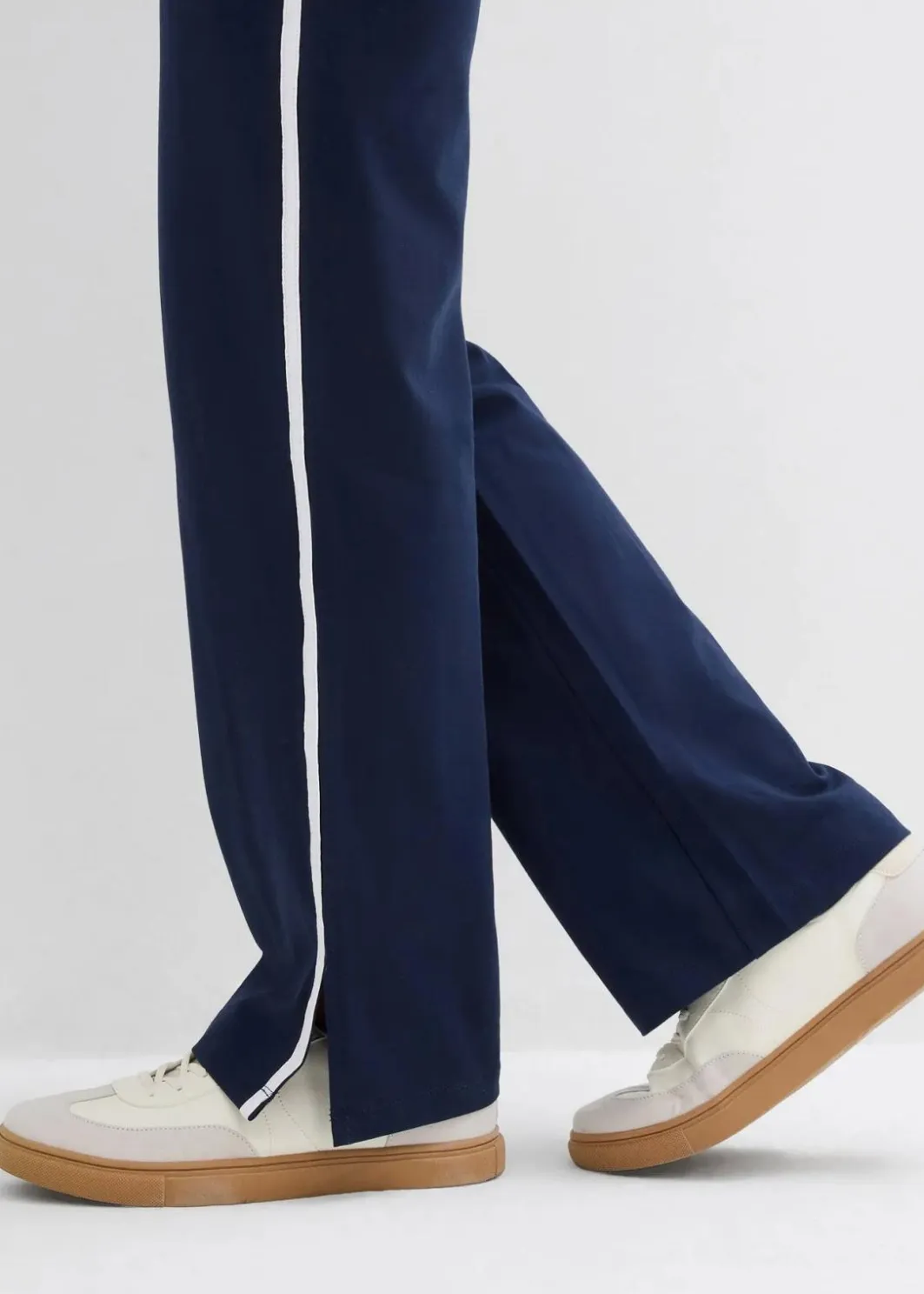 Damen bonprix Bekleidung·Blusen & Tuniken|Bekleidung·Kleider|Stretch-Jogginganzug aus Baumwolle (2-tlg.Set)