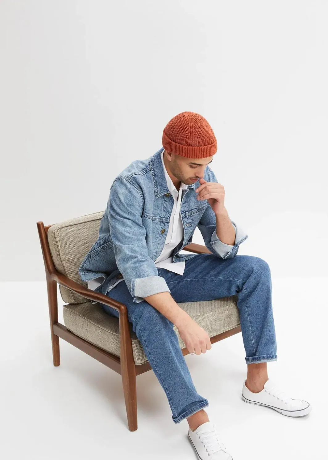 Herren bonprix Große Größen|Hemden|Stretch-Kurzarmhemd, Slim Fit