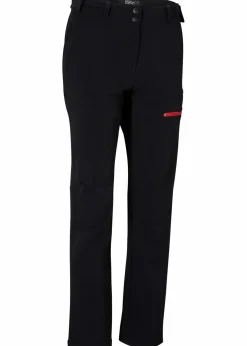 Damen bonprix Outdoorbekleidung|Sportbekleidung|Stretch-Softshell-Hose mit Taschen, wasserabweisend