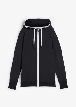 Damen bonprix Bekleidung·Blusen & Tuniken|Sweat|Stretch-Sweatjacke mit Baumwolle