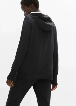 Damen bonprix Bekleidung·Blusen & Tuniken|Sweat|Stretch-Sweatjacke mit Baumwolle