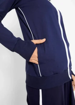 Best Stretch-Sweatjacke mit Baumwolle Damen Sweat|Bekleidung·Blusen & Tuniken