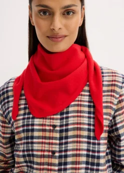 Clearance Strick-Dreieckstuch Damen Schals & Tücher|Schuhe & Accessoires In Spezialgrößen·Tücher & Ponchos