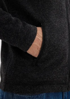 Best Strick-Fleecejacke mit praktischen Reißverschlusstaschen Herren Große Größen|Jacken & Mäntel