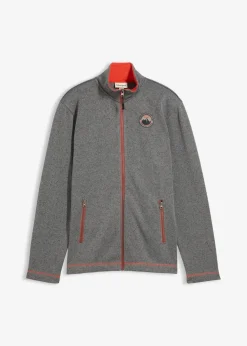 Sale Strick-Fleecejacke mit praktischen Reißverschlusstaschen Herren Große Größen|Jacken & Mäntel