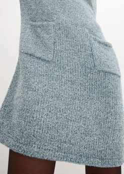 Clearance Strickfleecekleid Damen Bekleidung·Umstandsmode|Strickmode