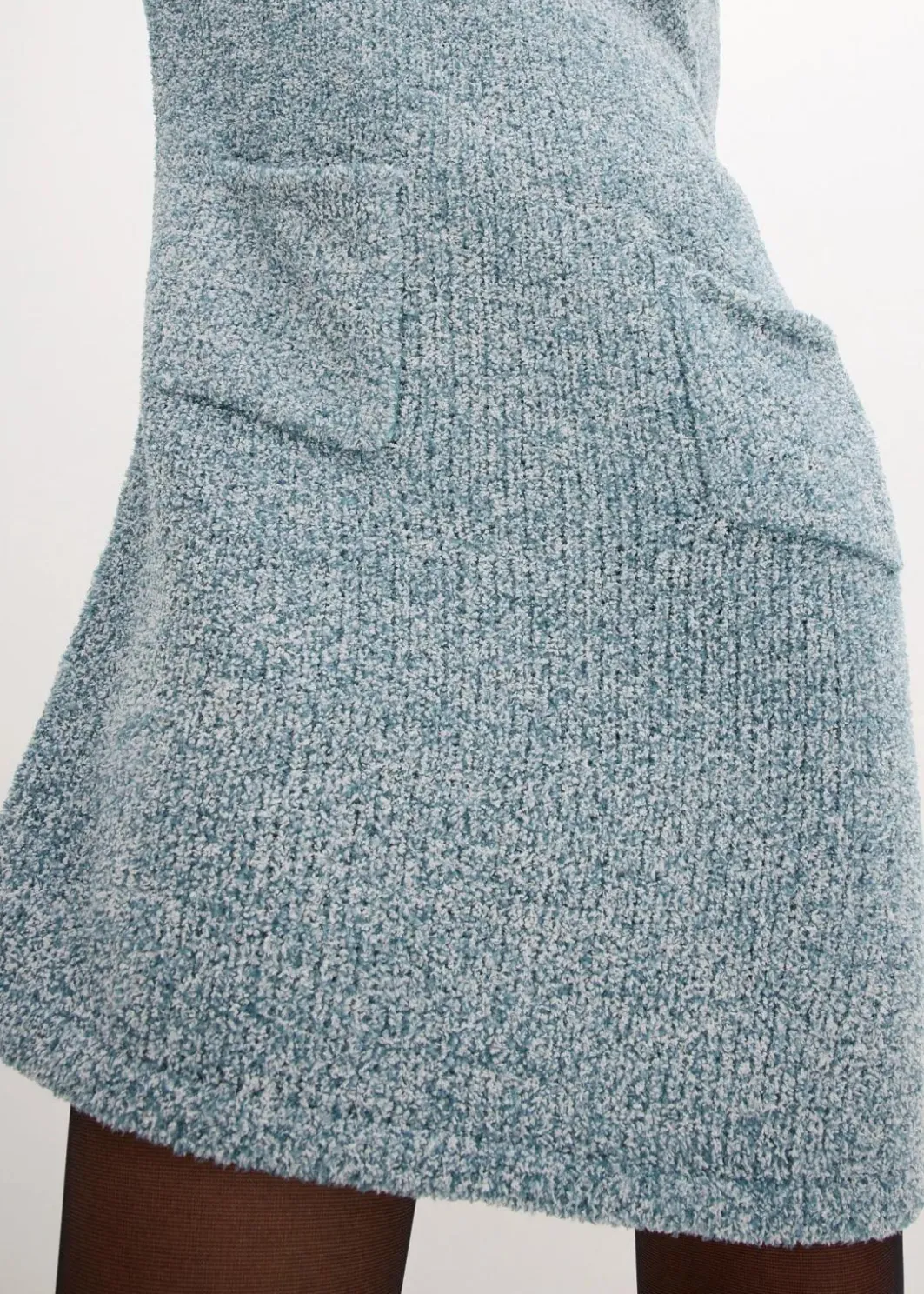 Clearance Strickfleecekleid Damen Bekleidung·Umstandsmode|Strickmode