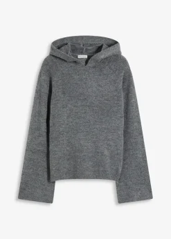 Strick-Hoodie Damen Strickmode|Pullover & Strickjacken