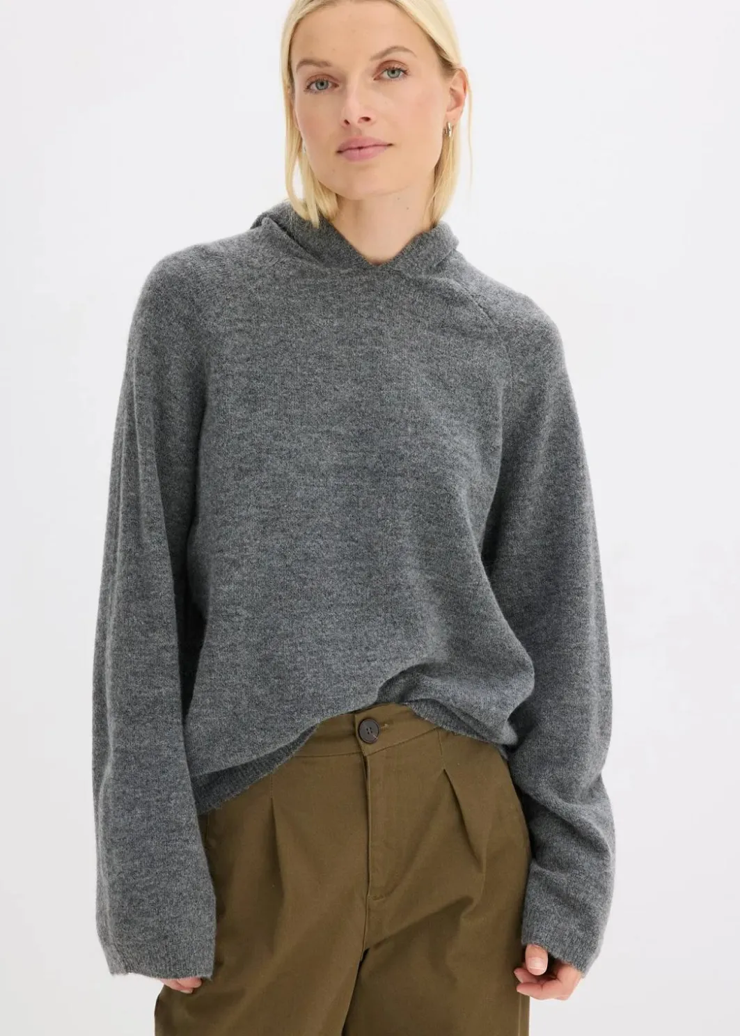 Strick-Hoodie Damen Strickmode|Pullover & Strickjacken