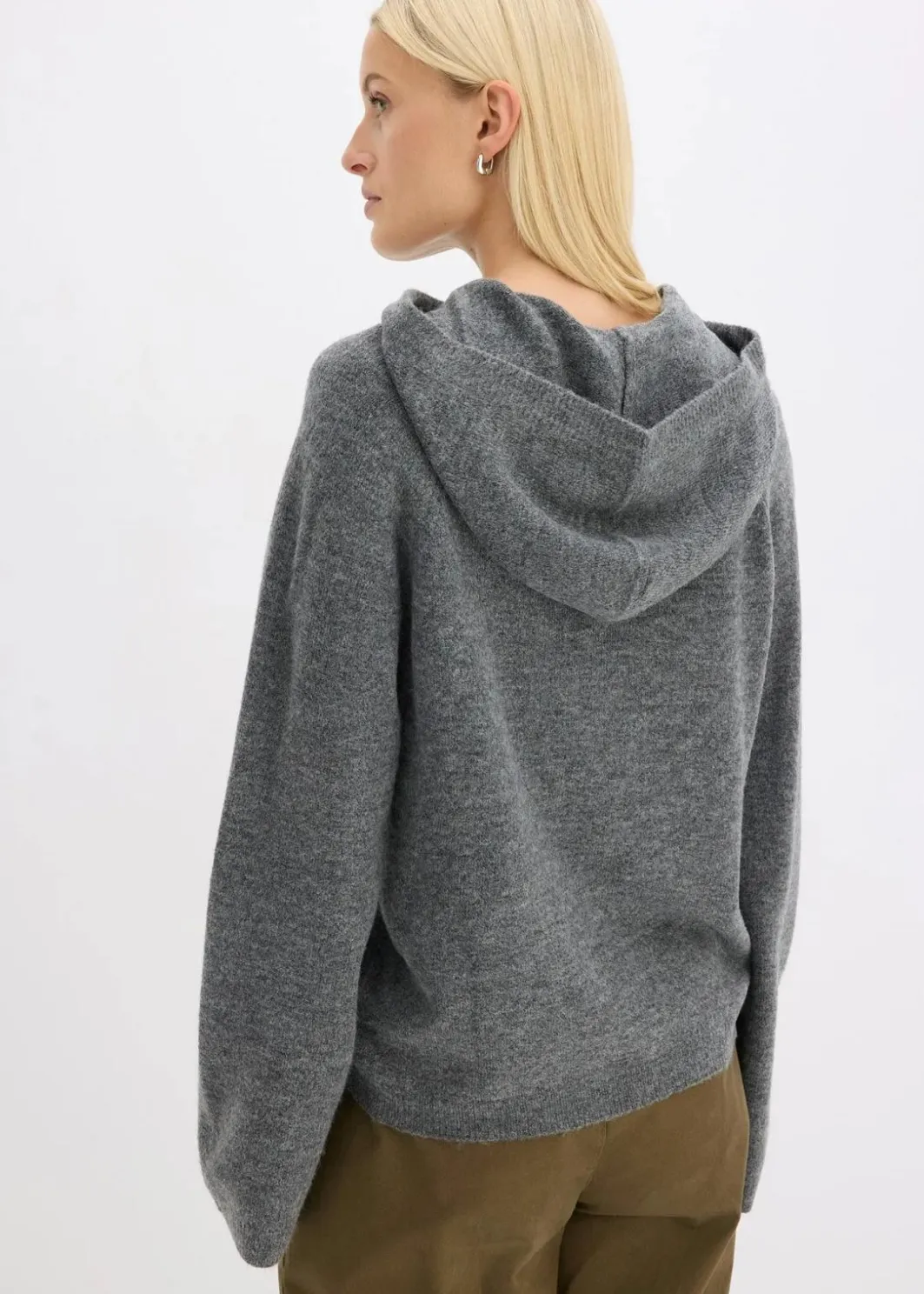 Strick-Hoodie Damen Strickmode|Pullover & Strickjacken