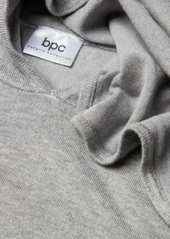 Damen bonprix Bekleidung·Umstandsmode|Strickmode|Strick-Hoodie mit Kängurutasche aus Viskose-Mix
