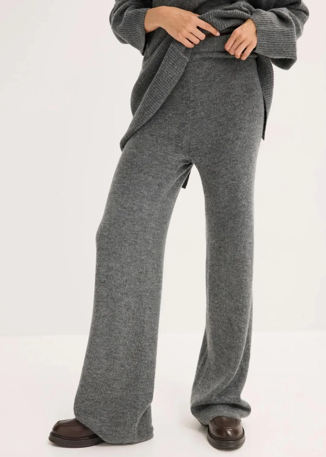 Damen bonprix Hosen|Bekleidung·Kleider|Strickhose