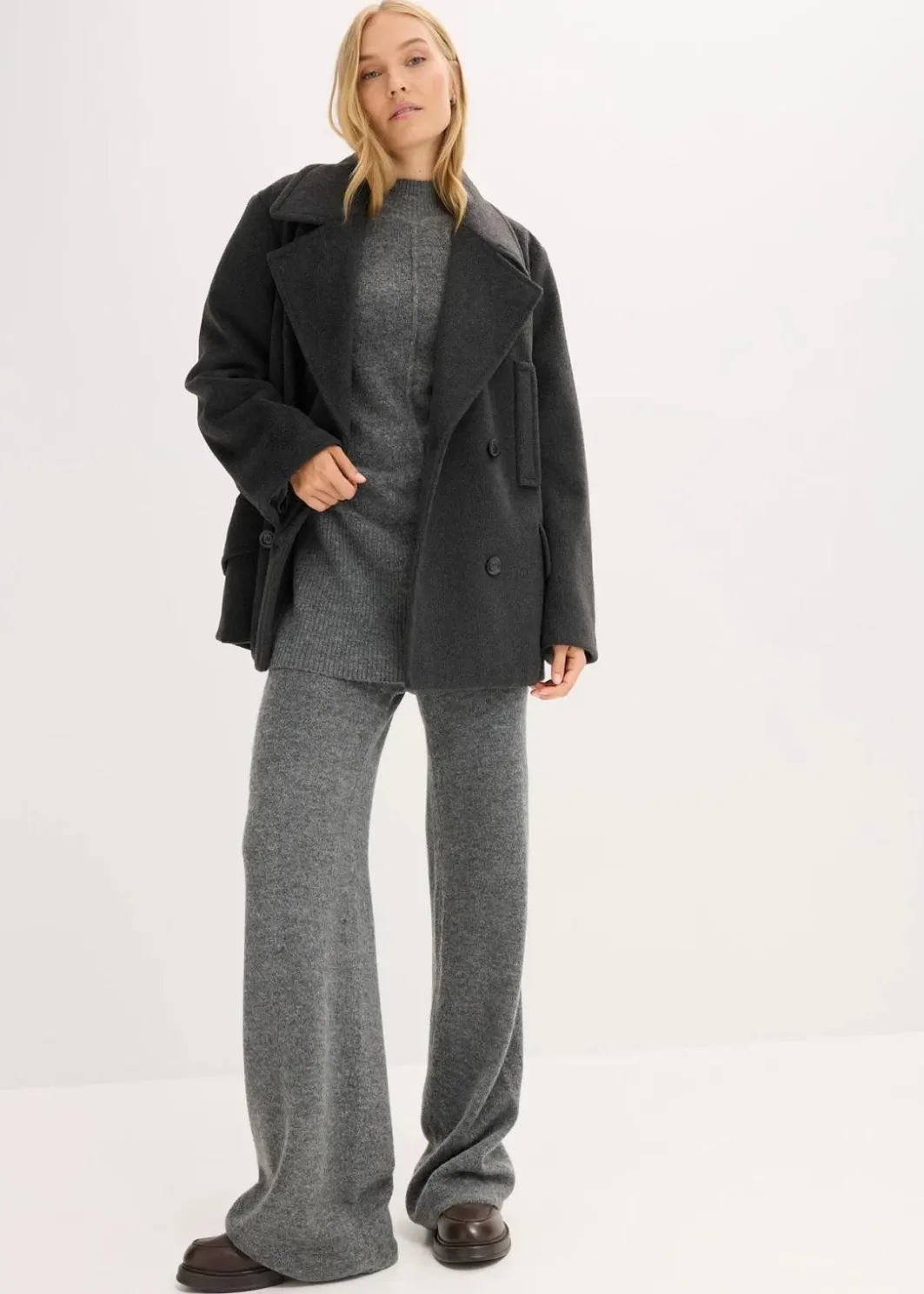 Damen bonprix Hosen|Bekleidung·Kleider|Strickhose