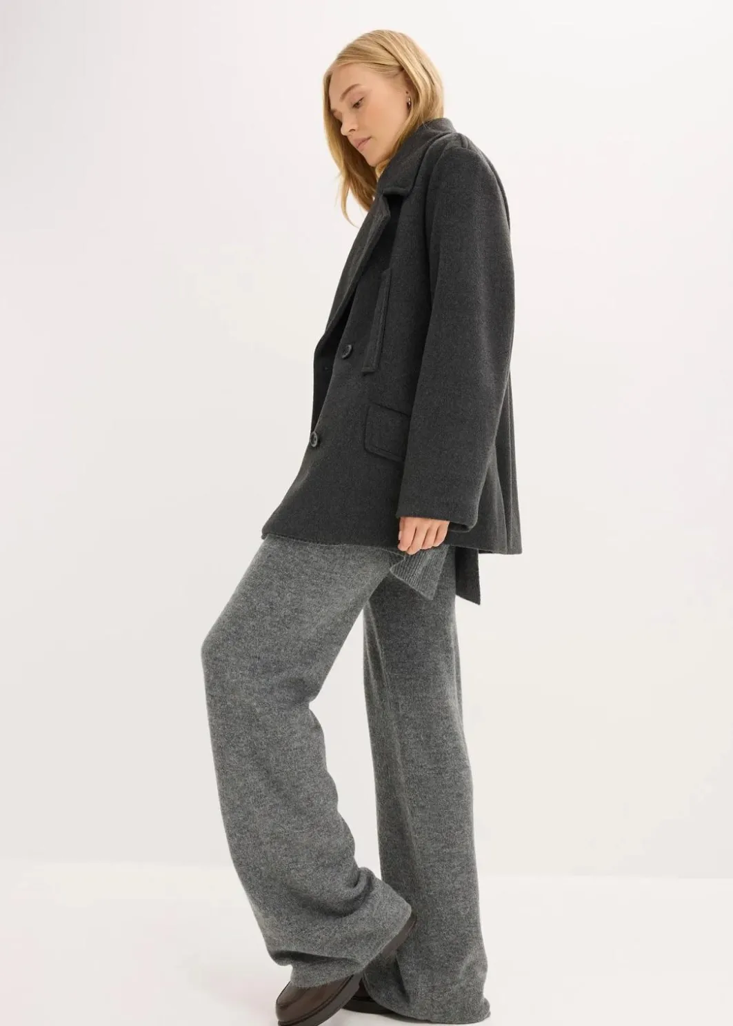 Damen bonprix Hosen|Bekleidung·Kleider|Strickhose
