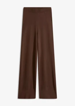 Damen bonprix Bekleidung·Kleider|Hosen|Strickhose aus softem Viskose-Mix